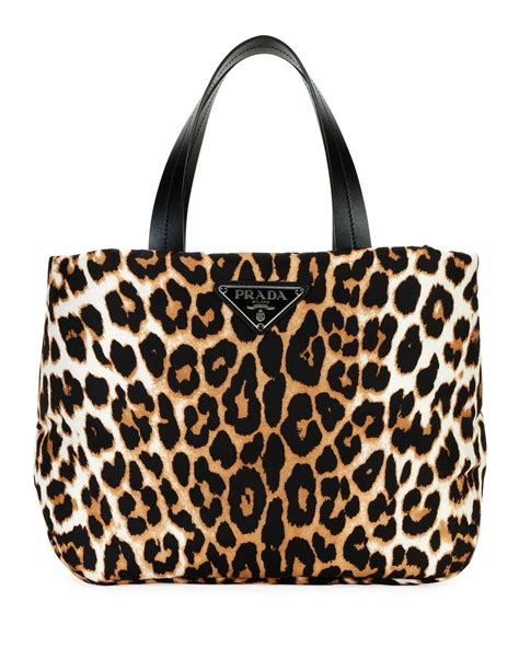 prada printed nylon bag